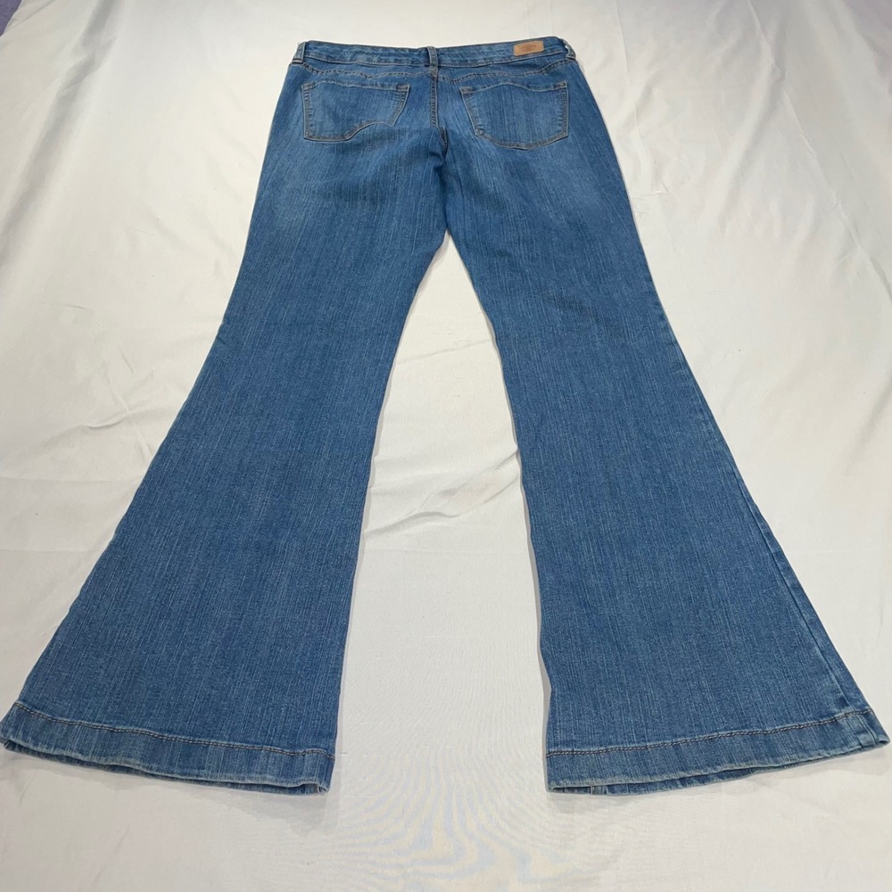 Sofia Jeans by Sofia Vergara Melisa Flare Medium Wash Button Fly Denim Jeans 10 - Picture 8 of 9